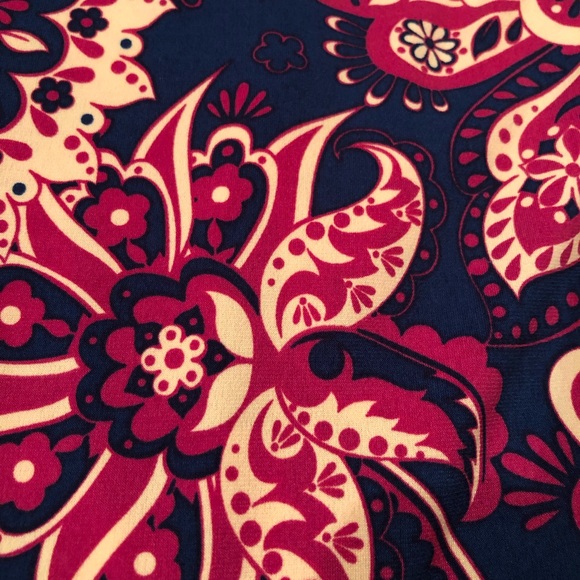 LuLaRoe Floral and Paisley Maxi Skirt - Picture 2 of 5